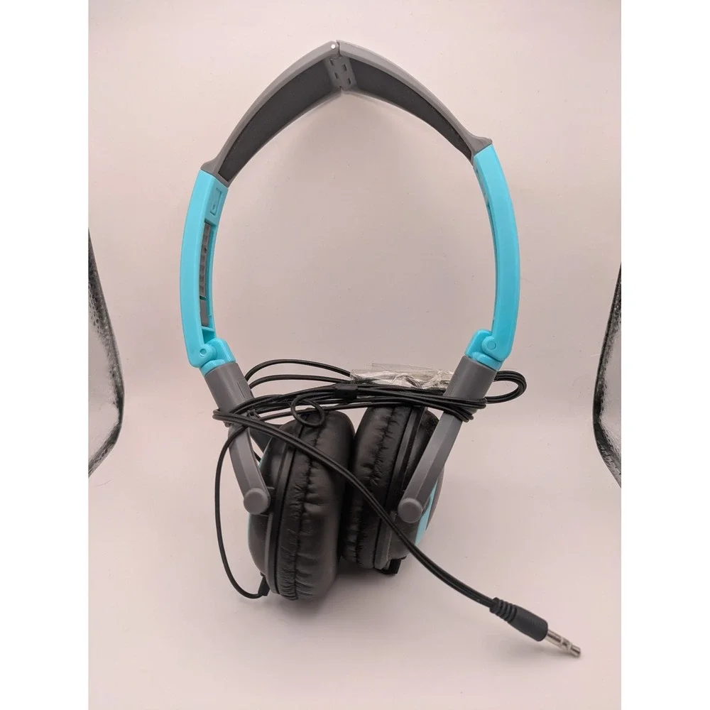 Cyber Acoustics Headphone Lot 4pk Kids Adult Black Pink Cat Unicorn Tested Works